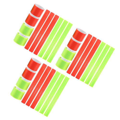 36Pièces Bracelets Réfléchissants Sport Multi Couleurs 1