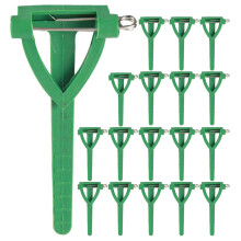 180Pcs Triangle Safety Corsage Pins Plastic and Metal for Wedding Use