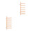 2Pièces Étagère Escalier Chat Bois Beige Murale Gain De Place 5