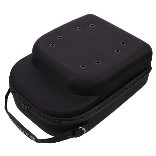 2Pièces Boîte De Rangement Pour Casquettes Baseball Eva Noire Compacte 2