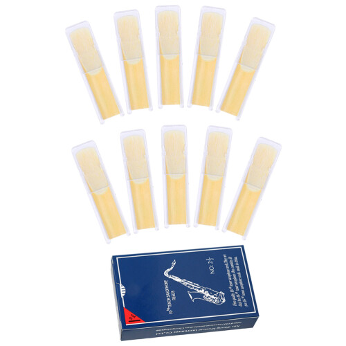 20Pièces Anches Sax 2.5 Compactes Pour Saxophone Accessoires Variés