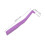 10Pièces Interdentales Violet À Manche Souple Pour Appareils 3