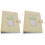 2Pièces Couverture Pour 6 Anneaux Plastique Pratique 4