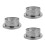 3Pièces Filtre Résistant Argent Pour Usage Efficace 7