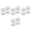 16Pcs Sturdy Tinplate Small Treat Boxes for Cookies Candy Storage 8