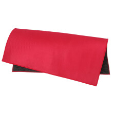 3Pcs Red Square Mahjong Table Mat Noise Reduction Anti-Slip Gaming Pad