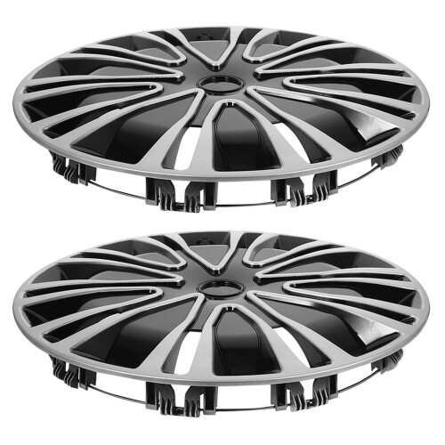 6Pcs Easy Install Car Hubcaps Durable Decorative Wheel Rim Covers