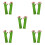 5Paren Groene Handschoenen Van Polyester, Perfect Halloween 6