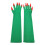 5Paren Groene Handschoenen Van Polyester, Perfect Halloween 2
