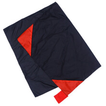 2Pcs Black Waterproof Pocket Blanket Nylon Portable Camping Picnic Mat