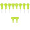 10Pcs Durable Green Plastic Braille Writing Pen for Visually Impaired 6