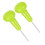 10Pcs Durable Green Plastic Braille Writing Pen for Visually Impaired 3