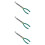 3Pcs Durable Electrical Disconnect Pliers Multi-Color Automotive Tools 10