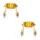 2Pcs Plasma Cutter Roller Guide Wheel Stainless Steel Golden Precision 8