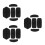 15Pcs Versatile Black Padding Inserts for Cycling 4