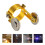 2Pcs Plasma Cutter Roller Guide Wheel Stainless Steel Golden Precision 10