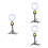 3Pcs Adjustable Phone Live Lamp Beauty LED Fill Light Assorted Colors 9