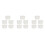 15Pcs Ceramic Baking Bowls White Porcelain Ramekins Cups for Home Use 5