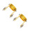 2Pcs Plasma Cutter Roller Guide Wheel Stainless Steel Golden Precision 9