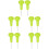 10Pcs Durable Green Plastic Braille Writing Pen for Visually Impaired 8