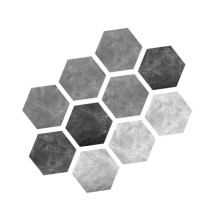 30Pcs Multi PVC Tile Stickers Non-Slip Floor Decals for Walls
