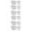 12Pairs Reusable Plastic Boot Form Support Inserts for Men and Women 10