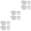 12Pairs Reusable Plastic Boot Form Support Inserts for Men and Women 7