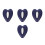 4Pcs Home Use Muscle Device Eva Dark Blue 7