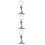 3Pcs Adjustable Phone Live Lamp Beauty LED Fill Light Assorted Colors 10