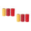6Pcs Waxed Sewing Thread Assorted Colors Durable Craft Cord 7