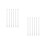 12Pcs Clear Vertical Blind Rod with Grip and Hook for Window Blinds 7
