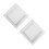 2Pcs ABS Access Panel Doors White for Ceiling Wall Plumbing Electrical 5