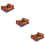 3Pcs Multi-Color Sacrificial Crafts Decor Unique Ancestor Paper Villa 9
