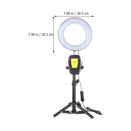 3Pcs Adjustable Phone Live Lamp Beauty LED Fill Light Assorted Colors 1