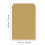 400Pcs Kraft Paper Mailing Envelopes Lightweight Brown 4
