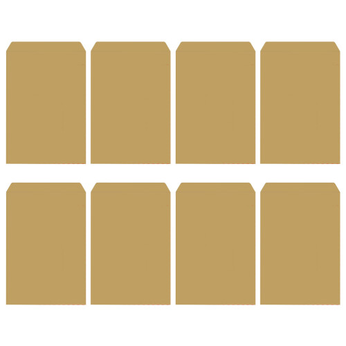 400Pcs Kraft Paper Mailing Envelopes Lightweight Brown
