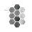 30Pcs Multi PVC Tile Stickers Non-Slip Floor Decals for Walls 3