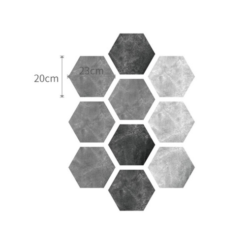 30Pcs Multi PVC Tile Stickers Non-Slip Floor Decals for Walls 2