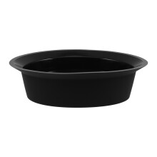 5Pcs Silicone Shave Bowl Lightweight Black Barber Soap Dish for Men