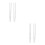 4Pcs Transparent Acrylic Rolling Pins Nonstick Dough Roller for Baking 7