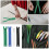12Pcs Smooth-Operation Open End Zippers for DIY Garment and Bag Making 3