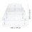 2Pcs Simple Transparent Acrylic Lollipop Display Holder 4-Tier Rack 10