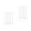 12Pcs Clear Vertical Blind Rod with Grip and Hook for Window Blinds 5