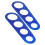 8Pcs Stainless Steel Spaghetti Measuring Ruler Blue Pasta Portion Tool 1