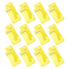 48Pcs Easy-to-Use Yellow Sewing Needle Threader for DIY Craft Projects