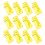 48Pcs Easy-to-Use Yellow Sewing Needle Threader for DIY Craft Projects 1