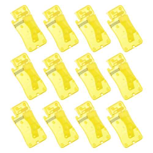 48Pcs Easy-to-Use Yellow Sewing Needle Threader for DIY Craft Projects