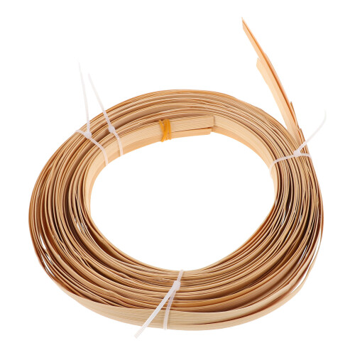20Pcs Beige Bamboo Craft Strips for DIY Weaving and Basket Making 2