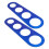 8Pcs Stainless Steel Spaghetti Measuring Ruler Blue Pasta Portion Tool 3