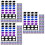 Graduation Cap Sticker Sheets Coated Paper for Gift and Envelope 8